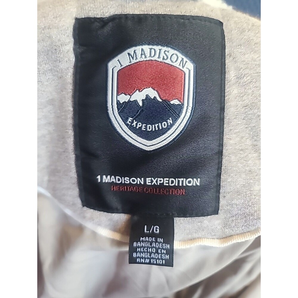 1 Madison Expedition Women's Knit Full Zip Hood Jacket Large - Picture 2 of 16